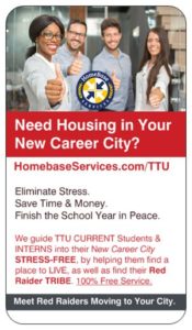 TTU Approved Housing Service for Your New Career City or Internship