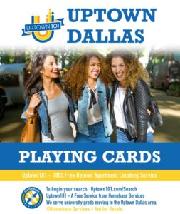 Uptown Dallas Playing Cards