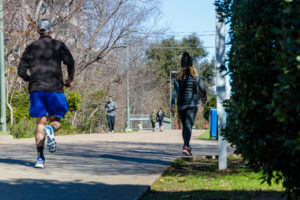 The Katy Trail in Uptown Dallas