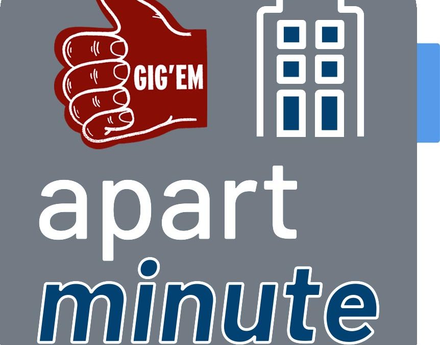 ApartMinute For Graduating Aggies – Set Up Your Texas Apartment Tour in One Minute